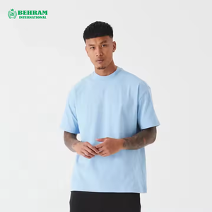 T-shirts pour hommes 100% coton, tissu uni de haute qualité, fabriqué au Pakistan, tissu confortable, coupe régulière, anti-boulochage, respirant, écologique - Product Image 3