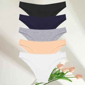 Top Quality Casual Wholesale Women's <b>Panties</b> Custom Breathable Trending <b>Panties</b> 100% Cotton Stylish Design <b>Panties</b> - Product Image 5