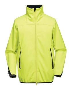 Veste Softshell personnalisée d'entraînement, coupe-vent à coque souple pour hommes et femmes randonnée imperméable automne veste d'extérieur vente en gros - Product Image 4