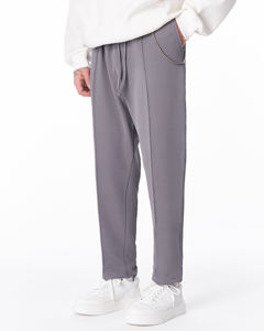 OEM 2024 Hombres de alta calidad Heavy Cotton Jogger Pants Basic Premium Nueva tendencia Oferta al por mayor con impresión personalizada - Product Image 3