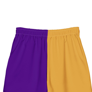 Costume da bagno personalizzato Que Two tonico Shorts da spiaggia Greek Life traspirante ad asciugatura rapida con fodera in tessuto in poliestere riciclato - Product Image 5