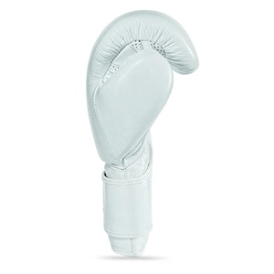 Guantes de boxeo de cuero genuino, guantes de MMA con logo personalizado, guantes de boxeo que absorben la humedad, guantes de boxeo profesionales para hombre - Product Image 2