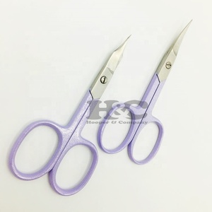 Tijera para cutículas de punta de flecha de alta calidad, tijera de punta afilada sostenible de acero inoxidable, uso de bordado de cejas, oferta de logotipo - Product Image 4