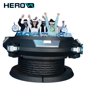 Herovr Arcade Station tàu vũ trụ <span class=keywords><strong>5</strong></span> chỗ giả lập thực tế ảo 9D VR công viên chủ đề trò chơi máy - Product Image 2