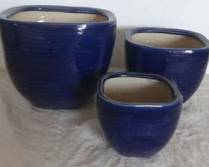 [Leo Nguyen Le] - Vente en gros de pots de fleurs en céramique vernissée pour l'intérieur et l'extérieur, pour la décoration de jardin, du fournisseur Baovy - Product Image 1