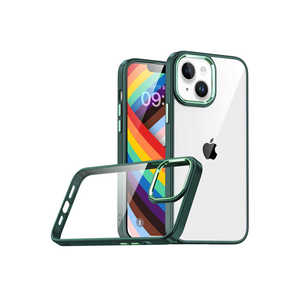Étui de protection en silicone vert tendance ASMA Flora pour iPhone 14 Plus Promax et 13 Pro Max avec logo, design élégant et tendance - Product Image 1