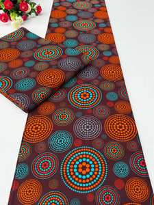 Zambia Style 100 Percent Cotton African Wax Print and Ankara Fabric Affordable for Sewing <b>Quilting</b> Clothing and Crafts - Product Image 4