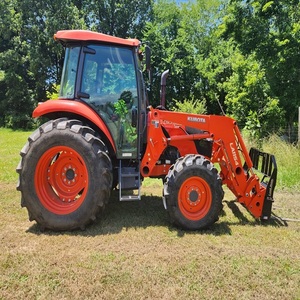 Original para Tractor agrícola Kubota M7060 70HP 4WD con cargador frontal nominal de calidad Original bomba de motor Motor caja de cambios rodamiento venta - Product Image 5