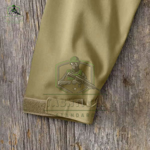 Vente directe d'usine Veste tactique de haute qualité avec fermeture éclair Légère en polyester Service OEM Couleur et logo personnalisés - Product Image 5