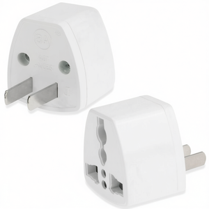 20-Piece US <b>Plug</b> Travel <b>Power</b> Wall <b>Adapter</b> Set - Product Image 2