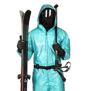 Conjunto de traje de esquí de una sola tabla y doble tabla a prueba de viento 2023, ropa de pista cálida para invierno y exteriores, nuevo diseño de traje de nieve - Product Image 4