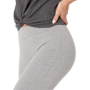 Leggings Deportivos Casuales de Punto para Mujer, Cintura Alta, Sin Costuras, Elásticos, Transpirables, de Secado Rápido, para Yoga y Gimnasio, Proveedor OEM - Product Image 4