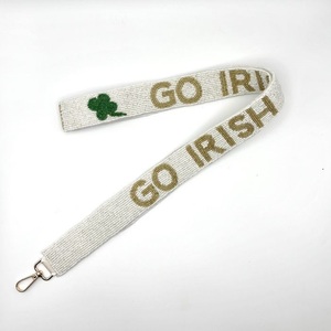 Correas de guitarra con cuentas de semillas bordadas a mano con diseño de monedero de estrella accesorio de moda accesorio hecho a mano - Product Image 4