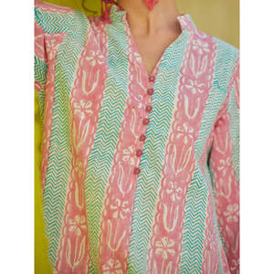Kiran Bedruckte Bohemian Baumwoll-Kurta - Product Image 2