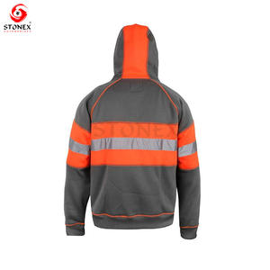 Wholesale Worker Uniform Industrial <b>Work</b> <b>Wear</b> Breathable Fabric Reflective Safety Tracksuits Hoodies & Trouser - Product Image 5