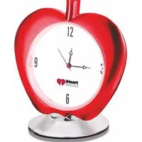 Offre Spéciale : Organiseur de Bureau Multifonctionnel Globe Terrestre en Bois Rouge Regal Incorporation avec Horloge BTC-4134 – Accessoire de Bureau et Maison