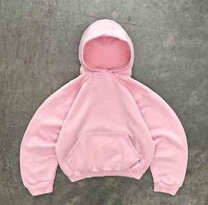 Sudadera con capucha personalizada de alta calidad 100% algodón logotipo bordado Diseño forrado anticontracción para invierno - Product Image 3