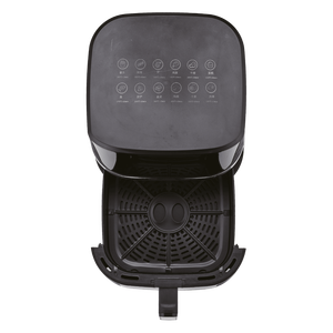 Freidora de Aire Bepro Chef VisionFry 6.1-8.0L 1501-2000W con Flujo de Aire 360°, Pantalla Táctil OLED y Ventana Transparente de Plástico - Product Image 1