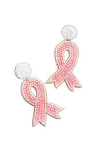 Boucles d'oreilles artisanales en perles de rocaille légères, style fleur, broderie de perles multicolores, bijoux fantaisie roses pour femmes - Product Image 4