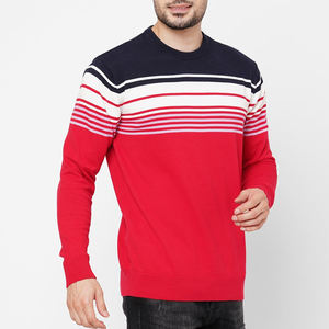 เสื้อสเวตเตอร์แขนยาวสำหรับผู้ชาย, เสื้อสเวตเตอร์ระบายอากาศน้ำหนักเบาสไตล์ลำลองสำหรับสวมใส่ในฤดูหนาว - Product Image 3