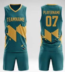 Uniforme de Baloncesto Personalizado Directo de Fábrica para Hombre, Camiseta sin Mangas y Pantalones Cortos, 100% Poliéster, Secado Rápido, para Ropa Deportiva de Verano - Product Image 6