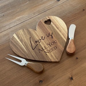 Wood Chopping Board & Serving Platter-Durable Dishwasher Safe - Product Image 3