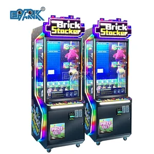 Pas cher Prix Brick Stacker Jeu D'arcade Griffe Machine Jeu Vidéo À Vendre