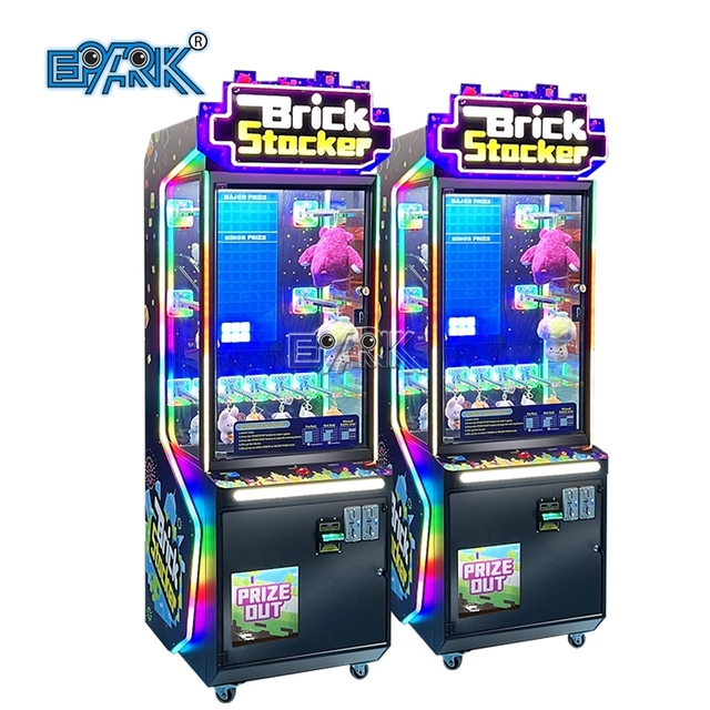 Cheap Price Brick Stacker Arcade Game Claw Machine Video Game for Sale