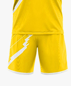 Kit de fútbol de sublimación completa personalizado para hombres y mujeres, camiseta de fútbol cómoda de tela ligera suave, 100% poliéster - Product Image 3