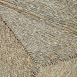 Haute qualité écologique rond jonc de mer décor tapis tissé à la main panier de rangement pour salon fabriqué au Vietnam - Product Image 2