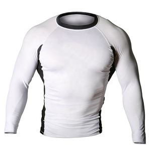 Rashguard de Manga Larga Personalizado al por Mayor 2026, Spandex/Poliéster Premium, Logotipo Personalizado, Diseños Sublimados para Hombre, Talla Grande - Product Image 3
