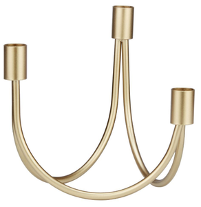 Candelabros de alta venta para decoración del hogar, candelabros con acabado dorado para fiesta de boda, para uso en interiores y exteriores - Product Image 3