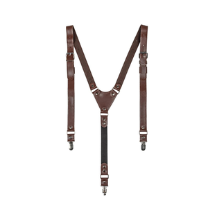 สายรัดขากว้างและทนทานสำหรับผู้ชายสายรัดกางเกงแบบหนีบด้านหลังปรับได้ดีไซน์แบบหนีบสำหรับกางเกงหรือกางเกงยีนส์ - Product Image 5