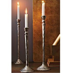 Top Selling Aluminum <b>Taper</b> <b>Candle</b> Holder Silver Finished Tall <b>Candle</b> Stand for Tabletop Home and Wedding Decoration - Product Image 1