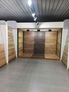 Azulejos de losa de porcelana pulida modernos de 600x1200mm, textura sólida, aspecto de madera vitrificada esmaltada para baño, hogar, sala de estar, Villas - Product Image 5