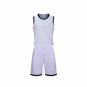 Sublimation Youth Man <b>Woman</b> Reversible Basketball <b>Jersey</b> Basketball Uniform Set Best Design Color Blue <b>Shorts</b> - Product Image 2