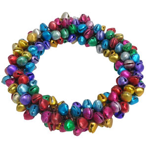 Vente en gros de perles et de fer suspendu en forme d'étoile Tenture murale nickelée pour la décoration de Noël personnalisée et faite à la main - Product Image 6