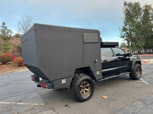 (W&T) Toyota Tacoma TRD Off-Road Doble Cabina 4x4 V6 2021 Usada con Techo Metálico y Caja de Carga para Camper - Product Image 4