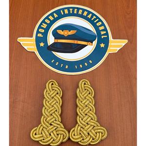 Hombrera Táctica con Hilo Dorado, Nudo de Hombro para Uniforme, Epaulettes para General - Product Image 3