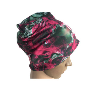 Bonnet unisexe en laine mélangée à imprimé numérique, chaud, confortable, léger, séchage rapide, broderie personnalisée, nouvelle collection, vente chaude - Product Image 3