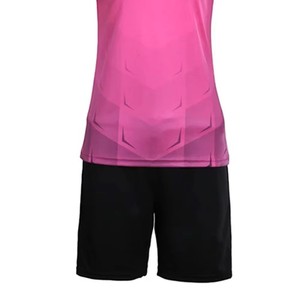 Tenues de football personnalisées de qualité supérieure pour adultes 2025 avec maillots d'équipe 100% polyester à séchage rapide et respirant col en V unisexe - Product Image 6