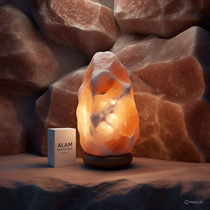 Embalaje personalizado 20-30 kg lámpara de sal del Himalaya orgánica Natural Feng Shui Cruz flor hogar Musical religioso Musical - Product Image 4