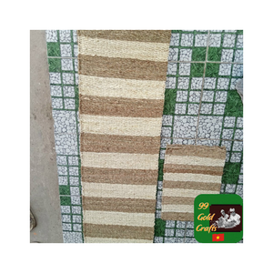 <b>Waterproof</b> Natural Seagrass Floor <b>Mat</b> Rug Braided Straw Carpet for <b>Outdoor</b> Indoor Home Decoration Living Room Use - Product Image 5