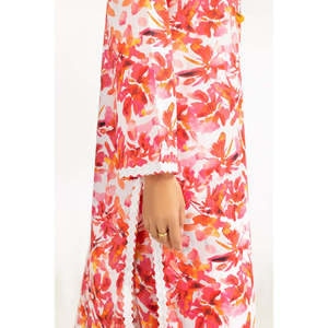 Conjunto Casual de Dos Piezas en Chifón Rosa para Mujer, Primavera/Verano, Largo por Encima de la Rodilla, Disponible en Tallas XS, XXS y XL - Product Image 1
