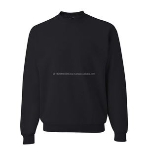 Sweat-shirt à capuche en polaire de haute qualité 2024 pour hommes, surdimensionné, logo brodé, pull uni, non doublé, tricot en coton, tissage d'hiver - Product Image 1