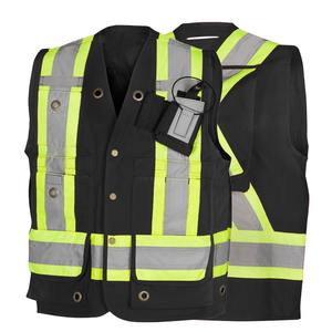 Top Trending Mejor calidad Unisex Chalecos de seguridad de alta visibilidad Ropa de trabajo de construcción hecha de poliéster de diseño de fábrica - Product Image 1