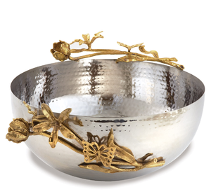 ชามล้างดีไซน์รูปผีเสื้อทำจากทองเหลืองงานประดิษฐ์ทำมือ - Product Image 1