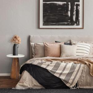 Chất lượng tuyệt vời hiện đại kết thúc bằng đá cẩm thạch bên bảng với Đầu Gỗ và chân cho trang trí nội thất - Product Image 5