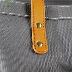 High Quality Custom Printed Cotton <b>Canvas</b> Shoulder Tote Bags Medium Size Simple Fashionable Design Direct Wholesale Shopping - Product Image 6