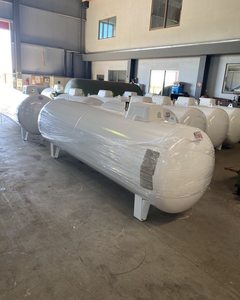 Stockage de gaz efficace Réservoir de stockage de gaz propane horizontal de 1000 gallons Pompe en acier au carbone d'occasion à vendre - Product Image 3